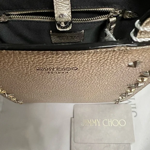Jimmy Choo mini Pegasi tote bag - Metallic - Picture 5 of 5